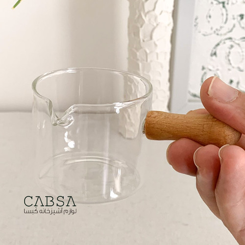 سس خوری پیرکس دسته چوبی
