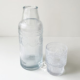 پارچ شب بلوری با لیوان ست بلور ضخیم وارداتی در ۴ طرح مختلف، مناسب برای استفاده روزمره و پذیرایی شیک.