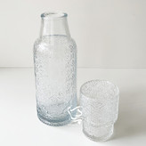 پارچ شب بلوری با لیوان ست بلور ضخیم وارداتی در ۴ طرح مختلف، مناسب برای استفاده روزمره و پذیرایی شیک.