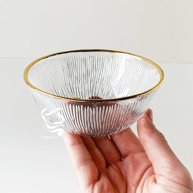 پیاله نوری تازه مدل سولو، بسته ۶ عددی، با دور طلا هلندی ۱۰٪ – فروش انحصاری فروشگاه کبسا