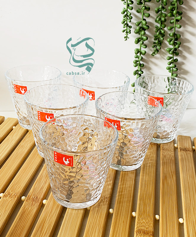 لیوان بلور طرح زارا وارداتی بسته 6 عددی – بلور ضخیم آنتیشوک مناسب سرو نوشیدنی گرم و سرد