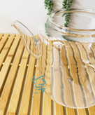 ست کتری و قوری پیرکس صافیدار – سرو چای در آشپزخانه و پذیرایی