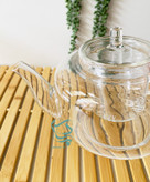 ست کتری و قوری پیرکس صافیدار – سرو چای در آشپزخانه و پذیرایی