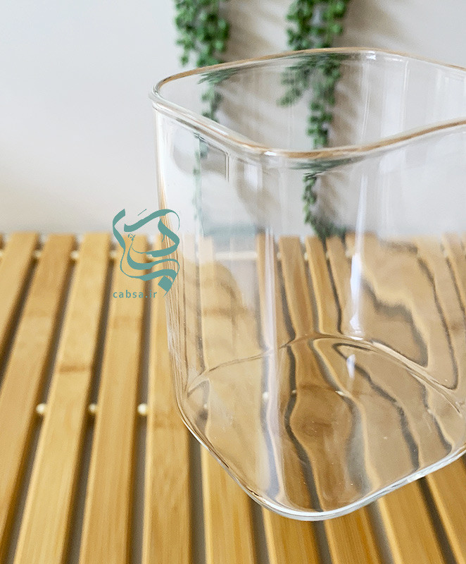 انکه پیرکس مربعی مناسب نگهداری ادویهجات