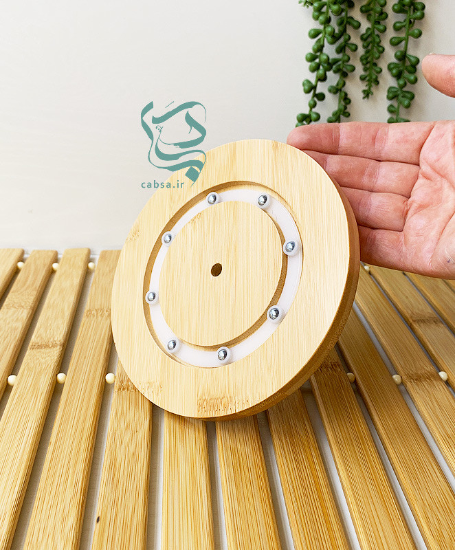 شیرینیخوری بامبو وارداتی با طراحی طبیعی