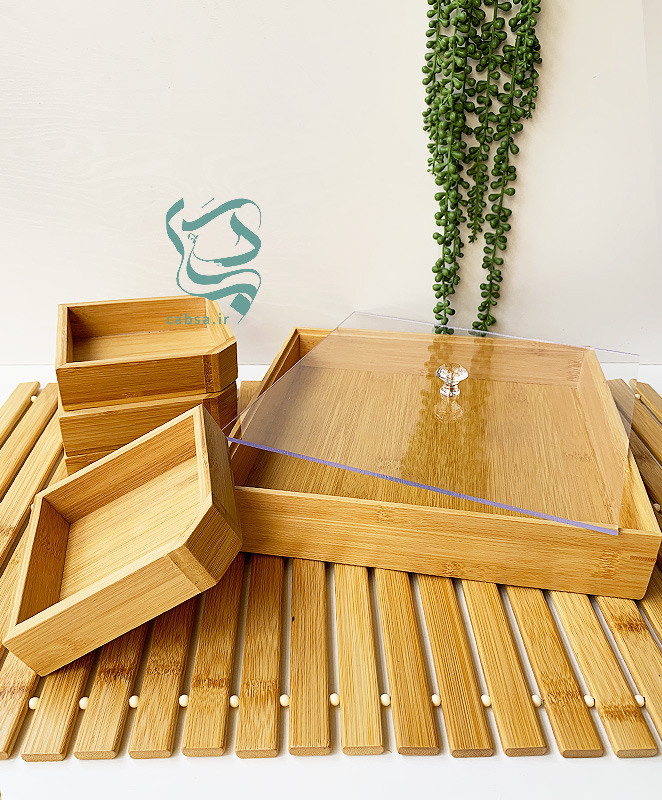 تیباکس بامبو مناسب میز پذیرایی