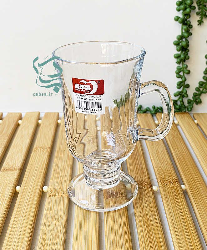 پک لیوان دستهدار شیشهای ۶ عددی – مناسب آشپزخانه