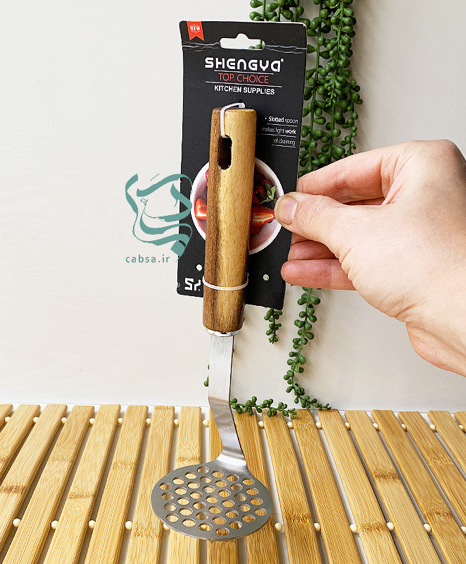پوره کن دستی شنگیا با دسته بامبو