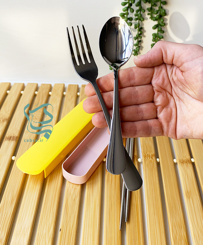 ابزار سفر پک قاشق چنگال