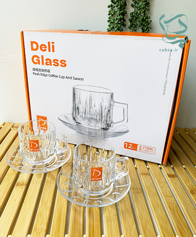 سرویس فنجان نعلبکی دلی وارداتی برای چای و قهوه