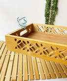 سینی سرو بامبو کوچک وارداتی