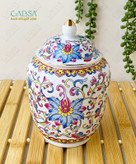 بانکه سرامیکی طرح سنتی جینجرجار طرح سنتی وارداتی درجه یک