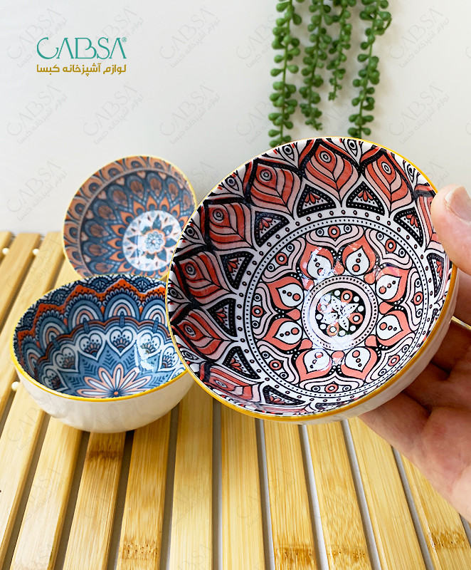 سرویس کاسه رنگی سرامیکی مناسب هدیه